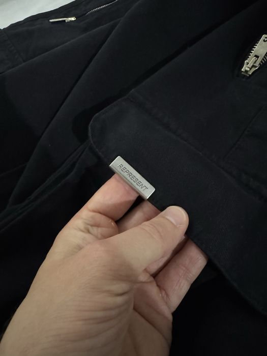 ‼️Оригинальные черные штаны Represent, НОВЫЕ! Размер S