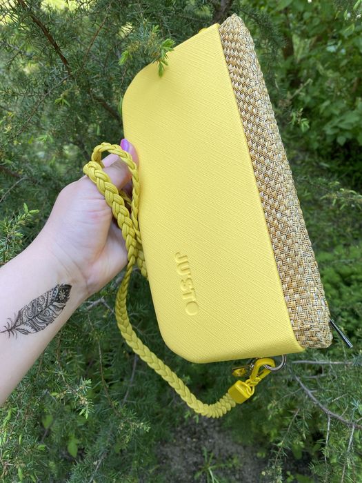 Сумка клатч оригінал Justo Ju’sto по типу O bag Італія