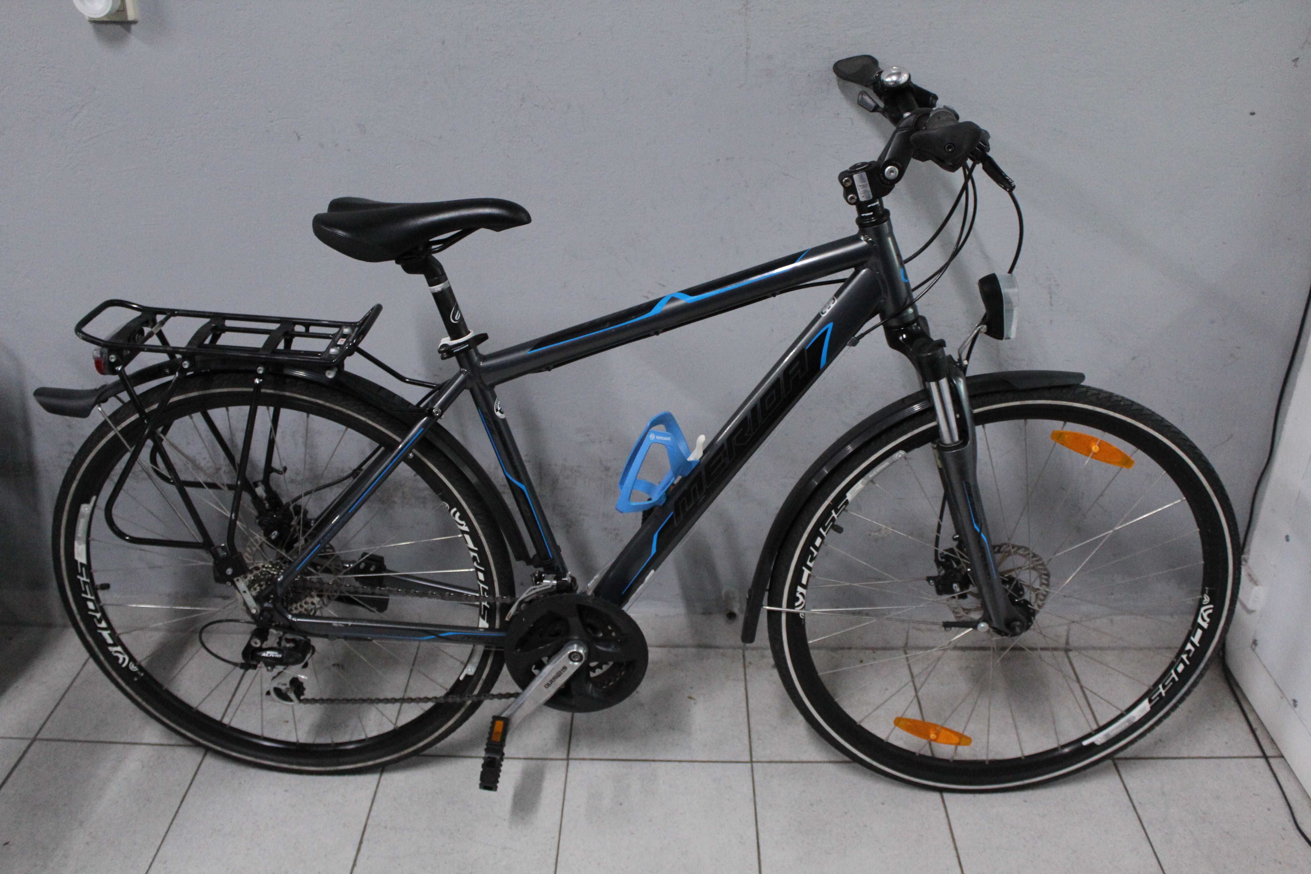 Rower trekkingowy MERIDA CROSSWAY,Rama 19", Koła 28"Alu, Alivio.Tarcze