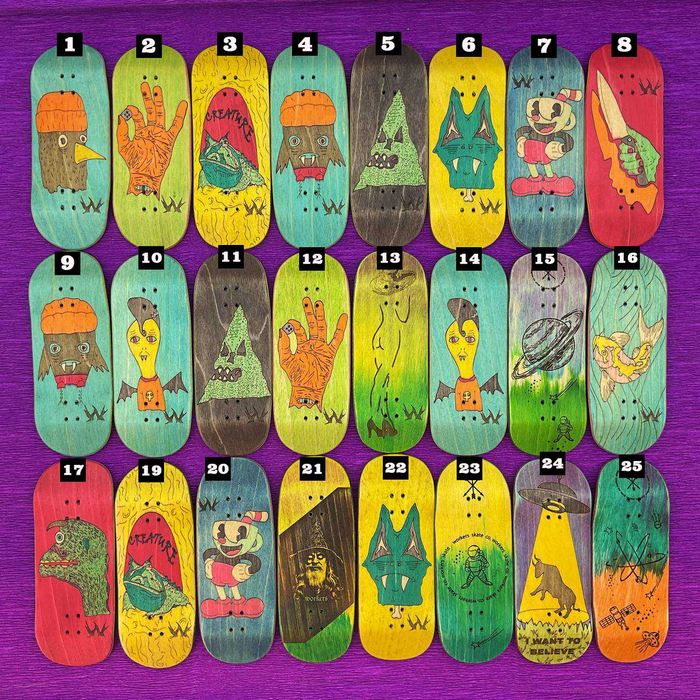 Фінгерборд Workers Fingerboards Скейт для пальців Дошка 36 мм