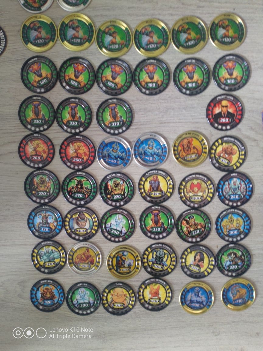 TAZOS metal Slingers War Titans Medallion