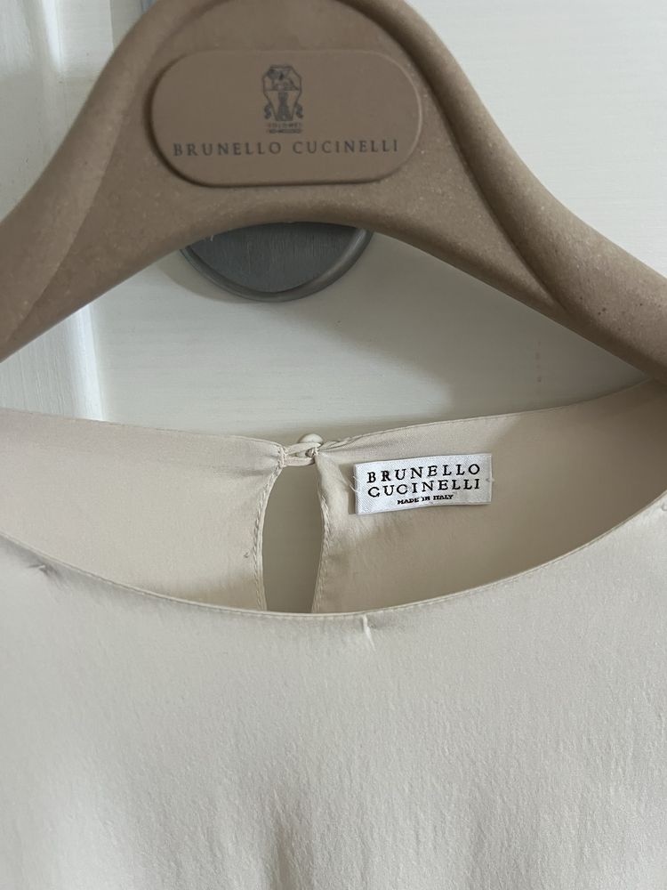 Блуза рубашка шовк Brunello Cucinelli  оригинал