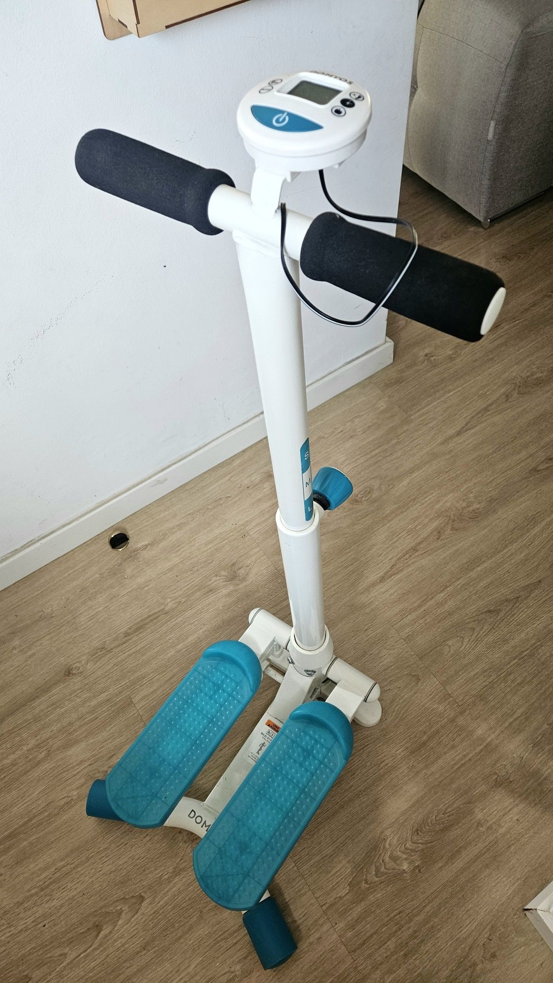 Stepper MS120 Marfim e Azul