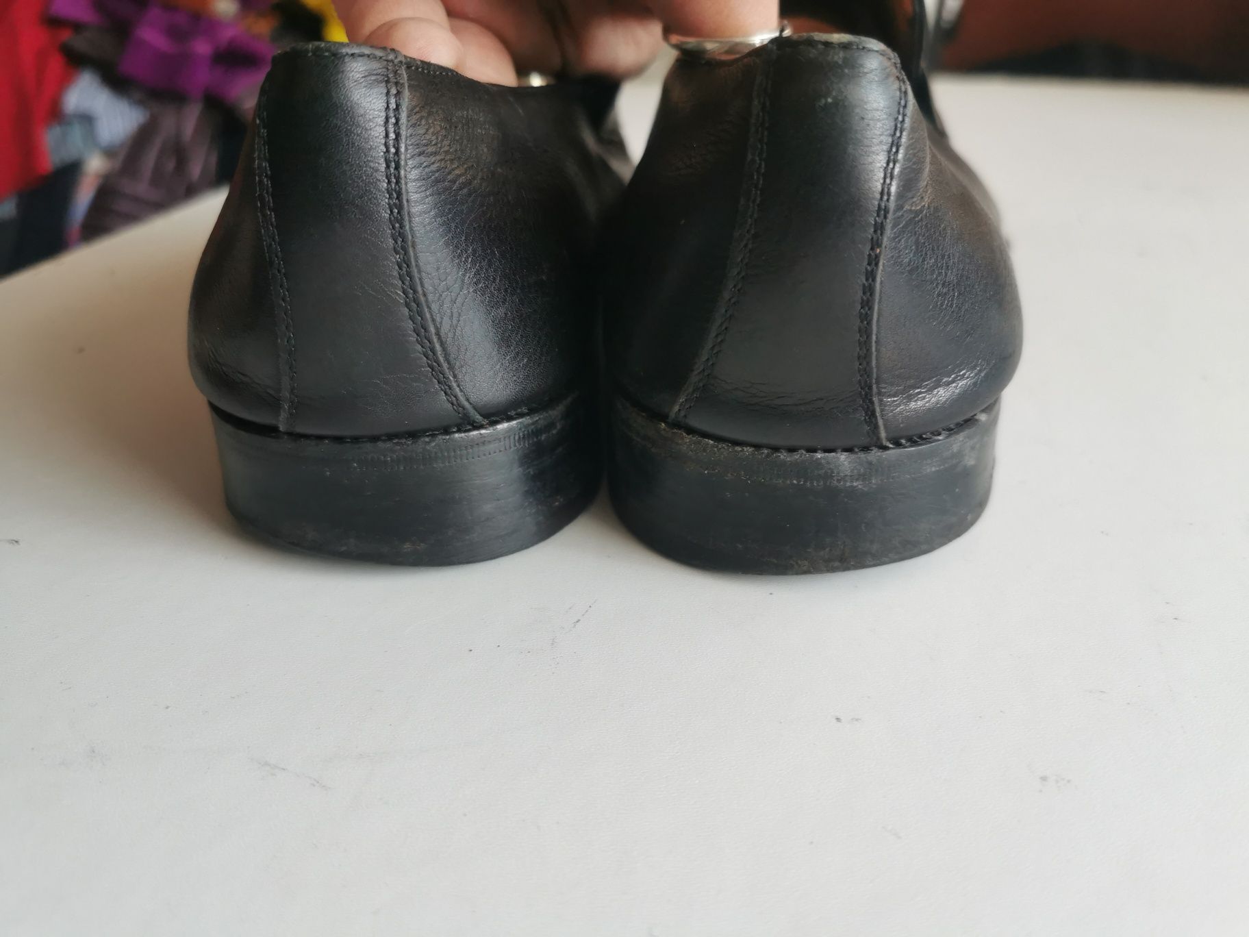 Buty  skórzane Firmy Salvatore Ferragamo Długość wkładki 29 cm