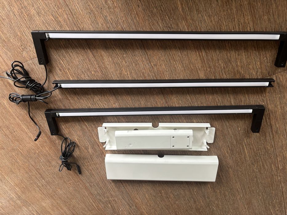 Oświetlenie LED szafek łazienkowych Ikea SILVERGLANS