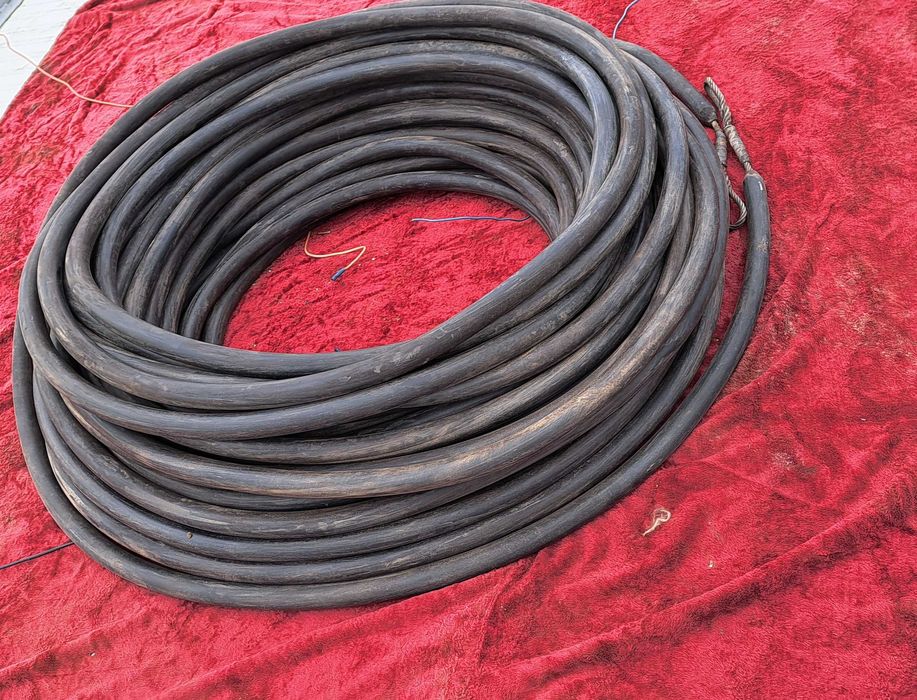 Lina stalowa gumowana