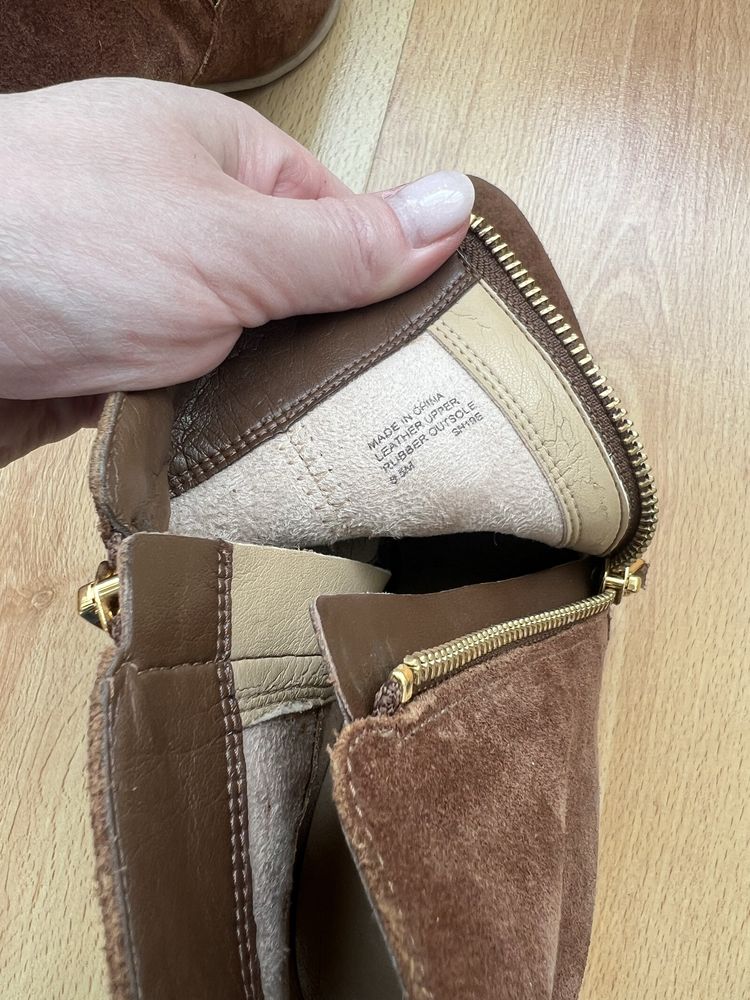 Чобітки Michael Kors в хорошому стані, замша, розмір 8,5