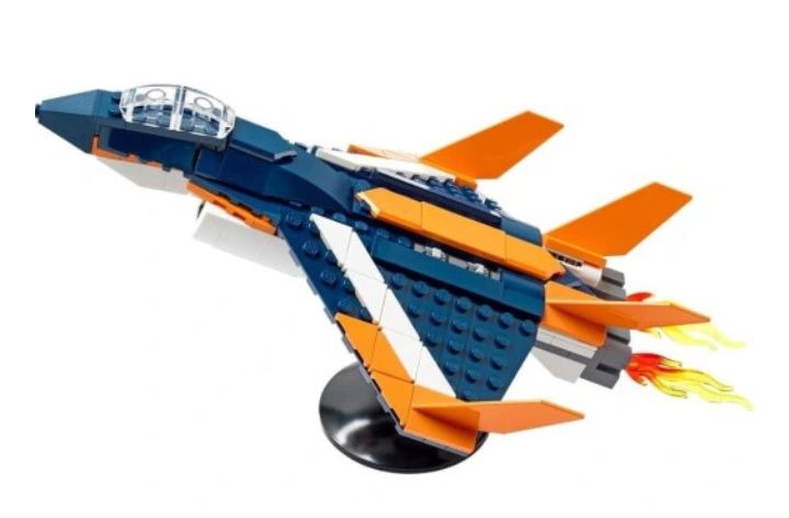 LEGO 31126 CREATOR Odrzutowiec naddźwiękowy