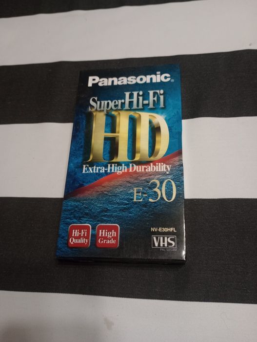 Kaseta VHS E-30 Super Hi-fi PANASONIC