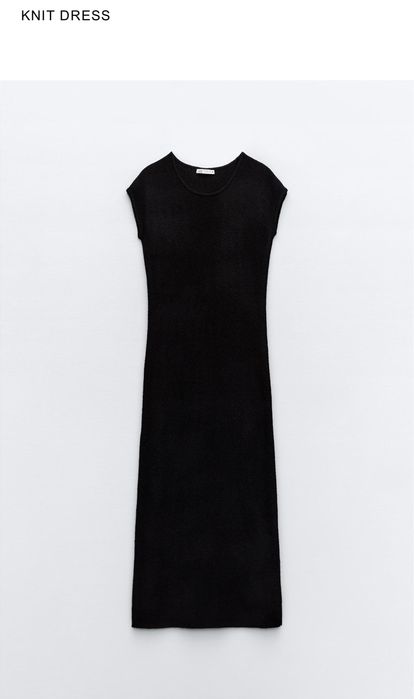 Сукня жіноча Zara р М чорна довга сукня