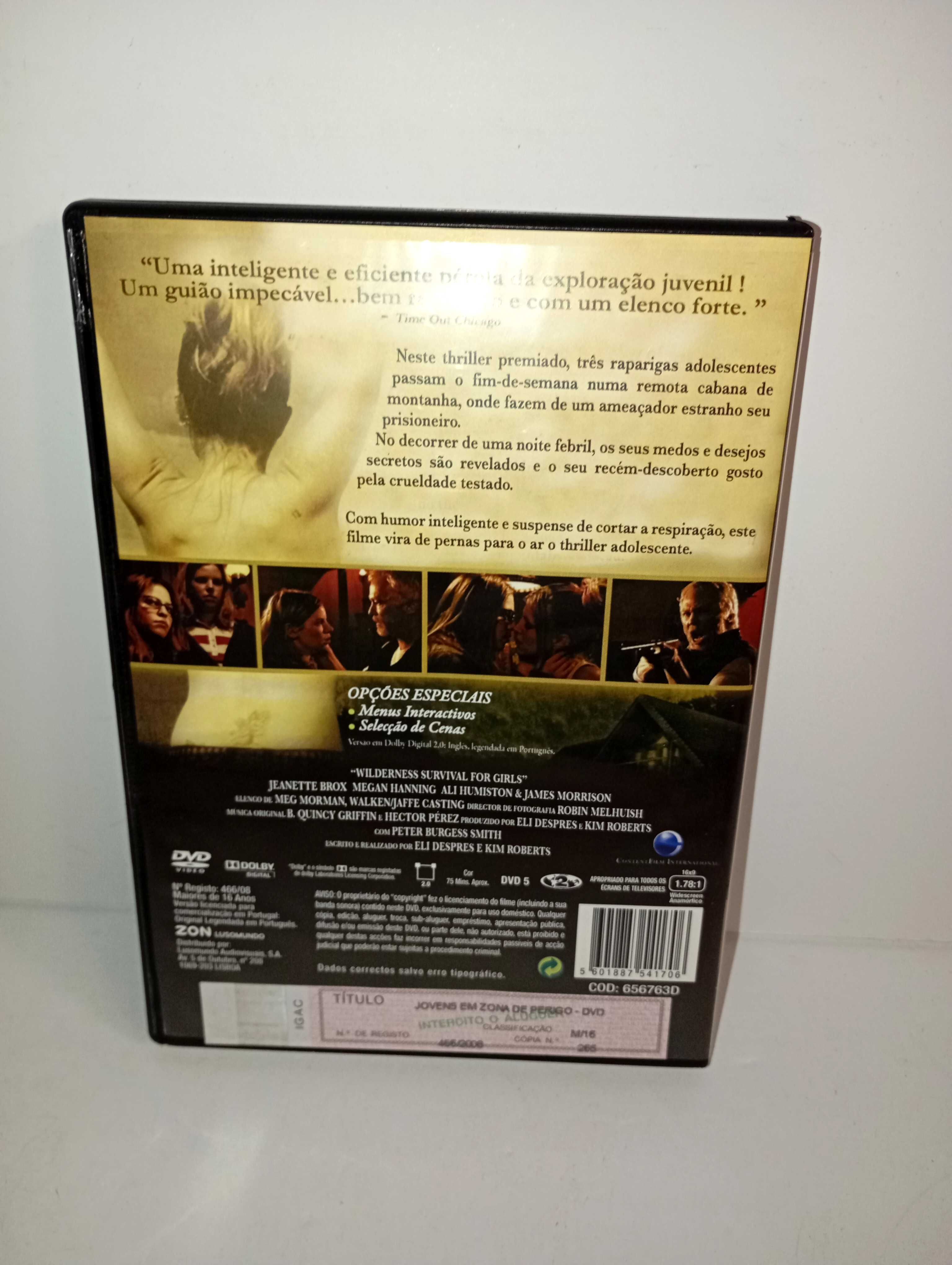 Jovens em zona de perigo - DVD Original