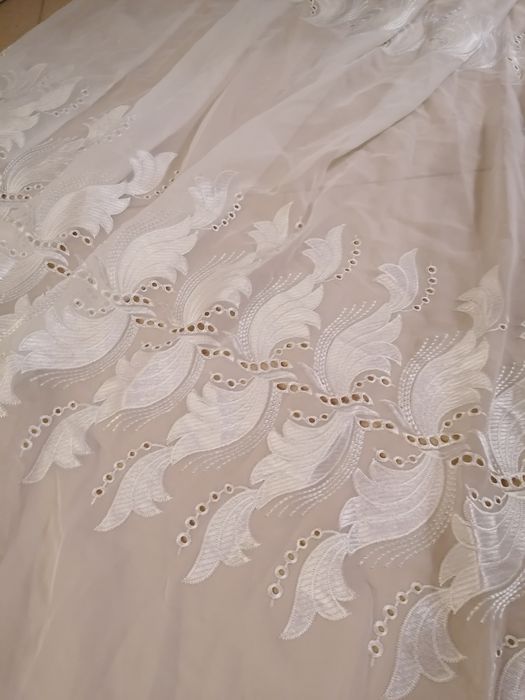 Firana woal haft wzór