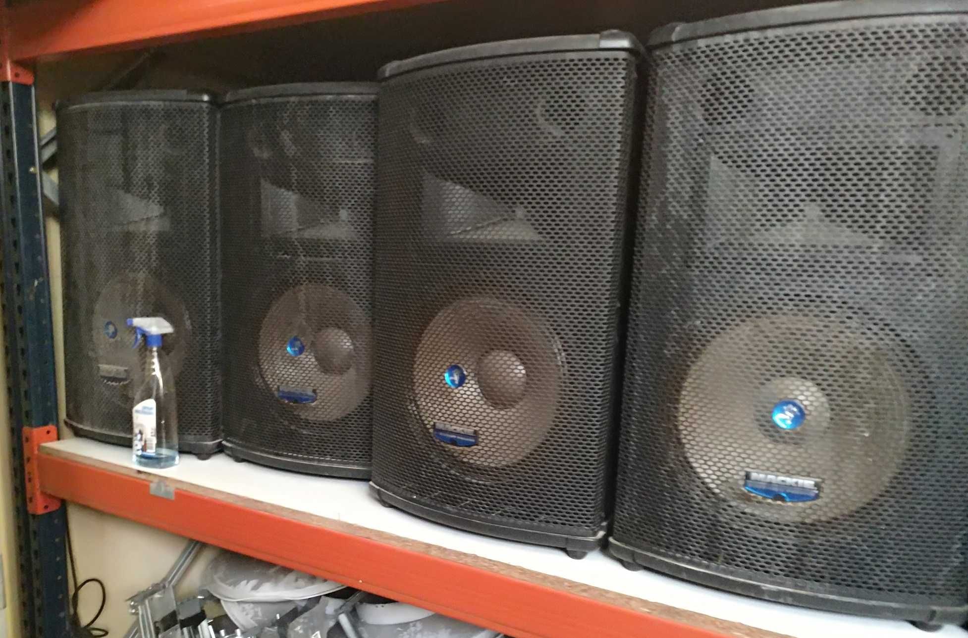 4 Colunas Mackie s215 Tops 350w rms