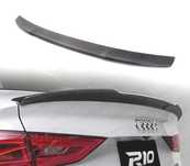 AILERON SPOILER TRASEIRO AUDI A3 8V SEDAN 12-19 LOOK RS3 CARBONO