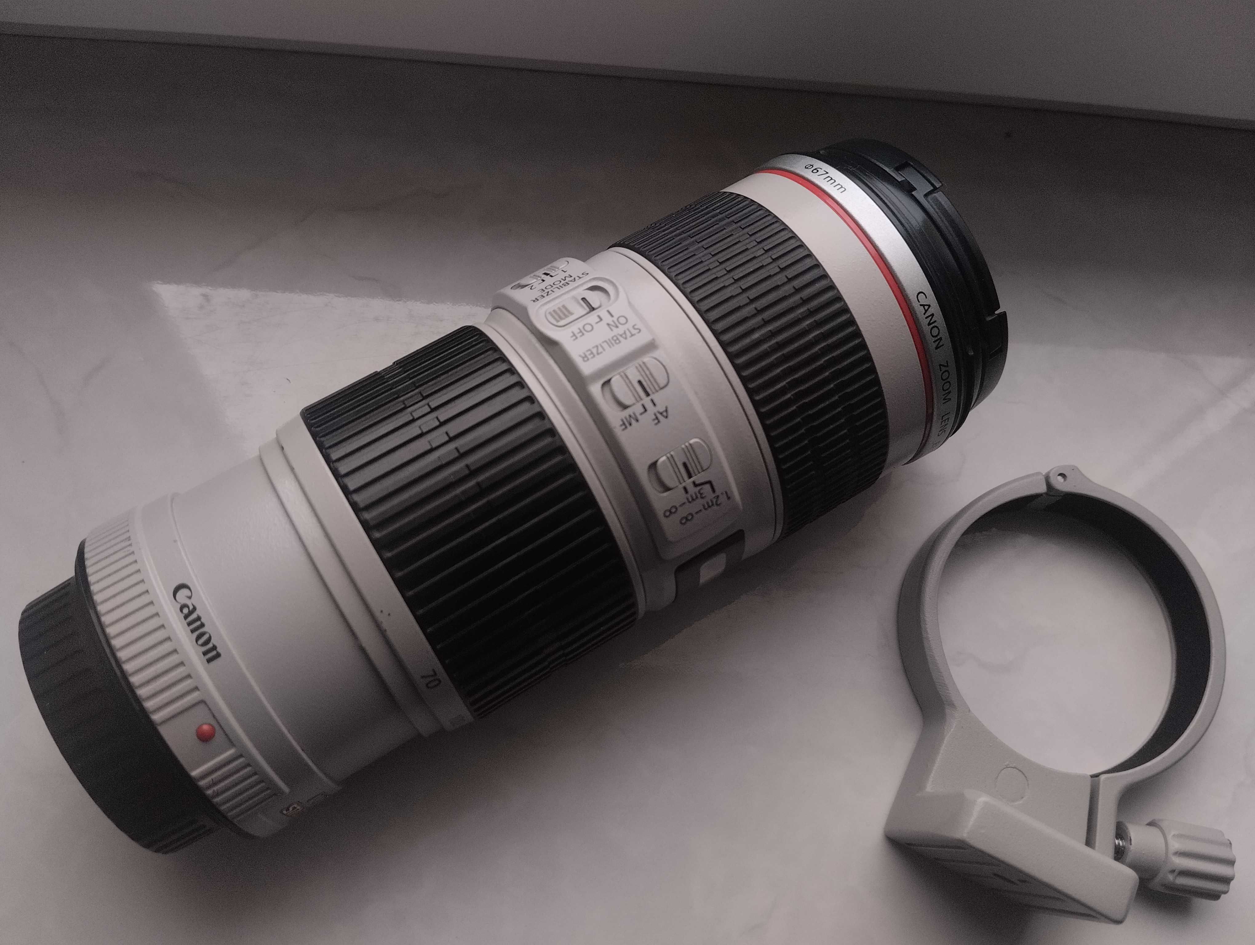 Об’єктив Canon EF 70-200mm f/4 L IS USM-з стабом +лапка+фільтр