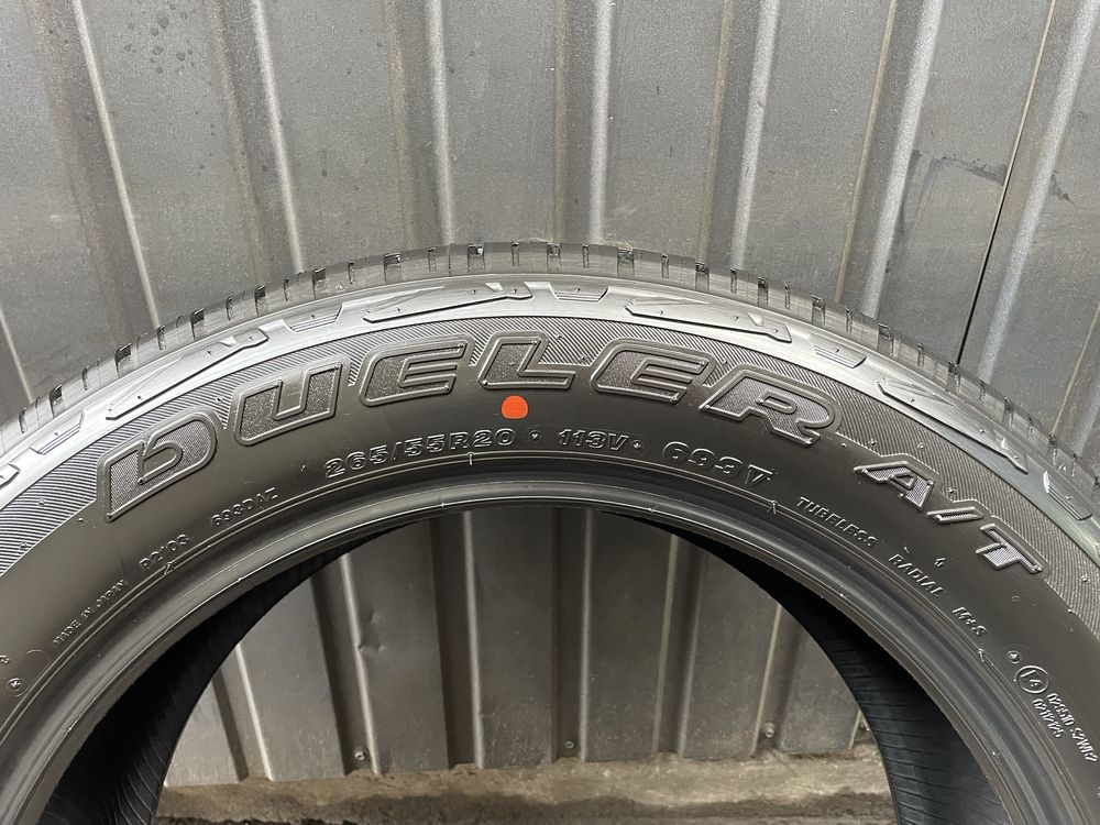 Літо 4шт Bridgestone Dueler A/T 265/55 R20 113V