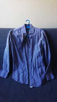 Koszula męska Bytom, rozmiar 39, wyszczuplona, krata drobna