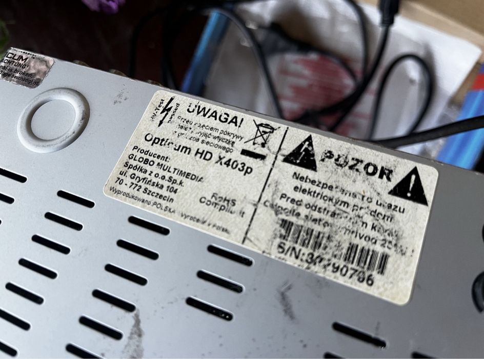 Супутниковий ресивер Opticum HD 403p (400грн)