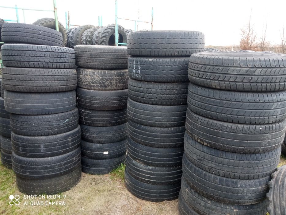 225/75R16C opony wzmacniane do rolnictwa używane