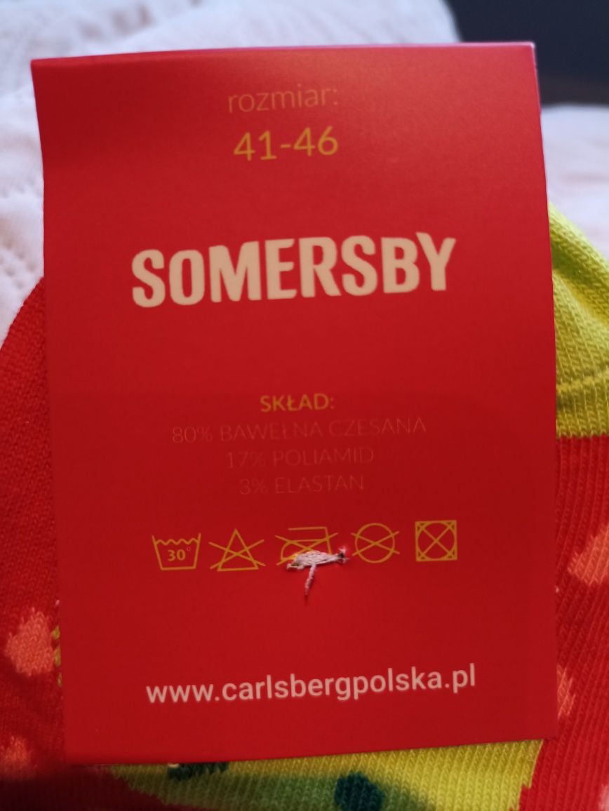 Skarpetki kolorowe Somersby roz.41-46/2pary~