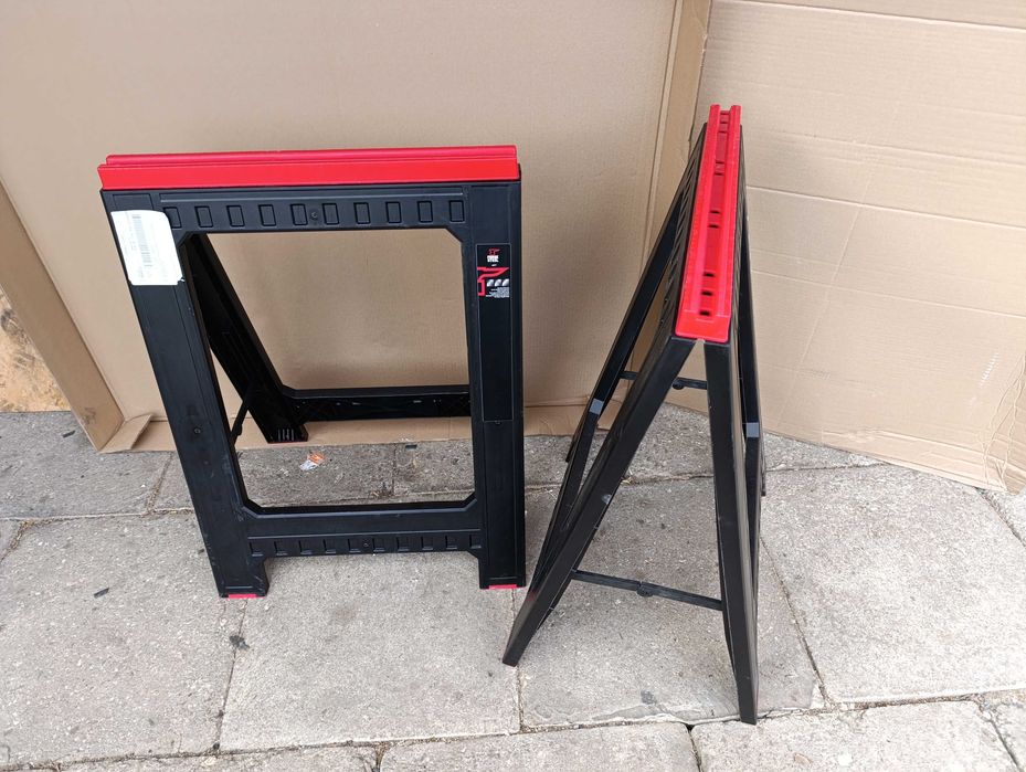 Kobyłki koziołki 2 sztuki z tworzywa sztucznego Forge Steel