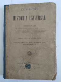 Compêndio de História universal, 1895.