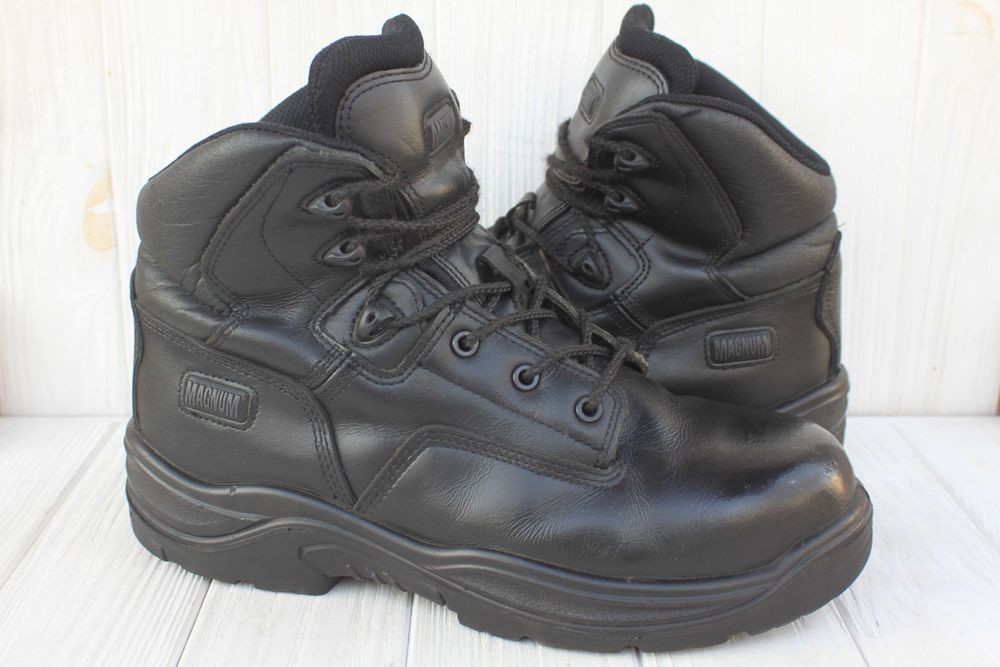 Робочі черевики Magnum шкіра Англія 43р ботинки метал носок