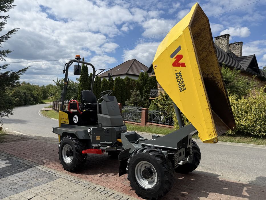Wozidło obrotowe Wacker Neuson DW 40 z Niemiec 4 tonowe 1600mth