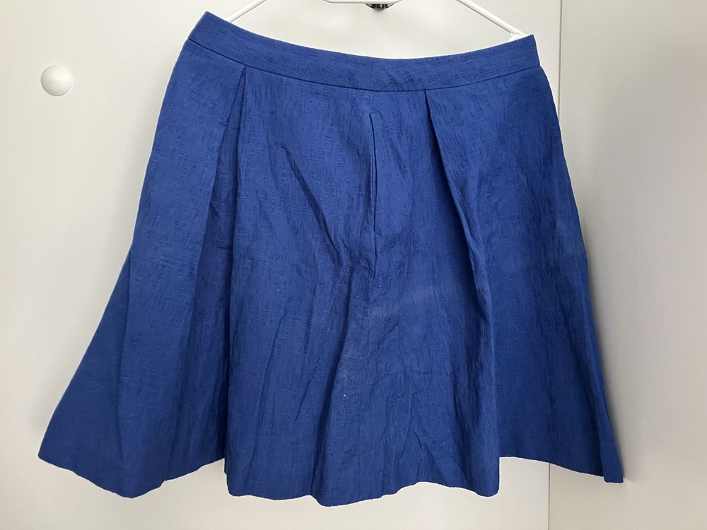 Spódniczka Brooks Brothers kobaltowa