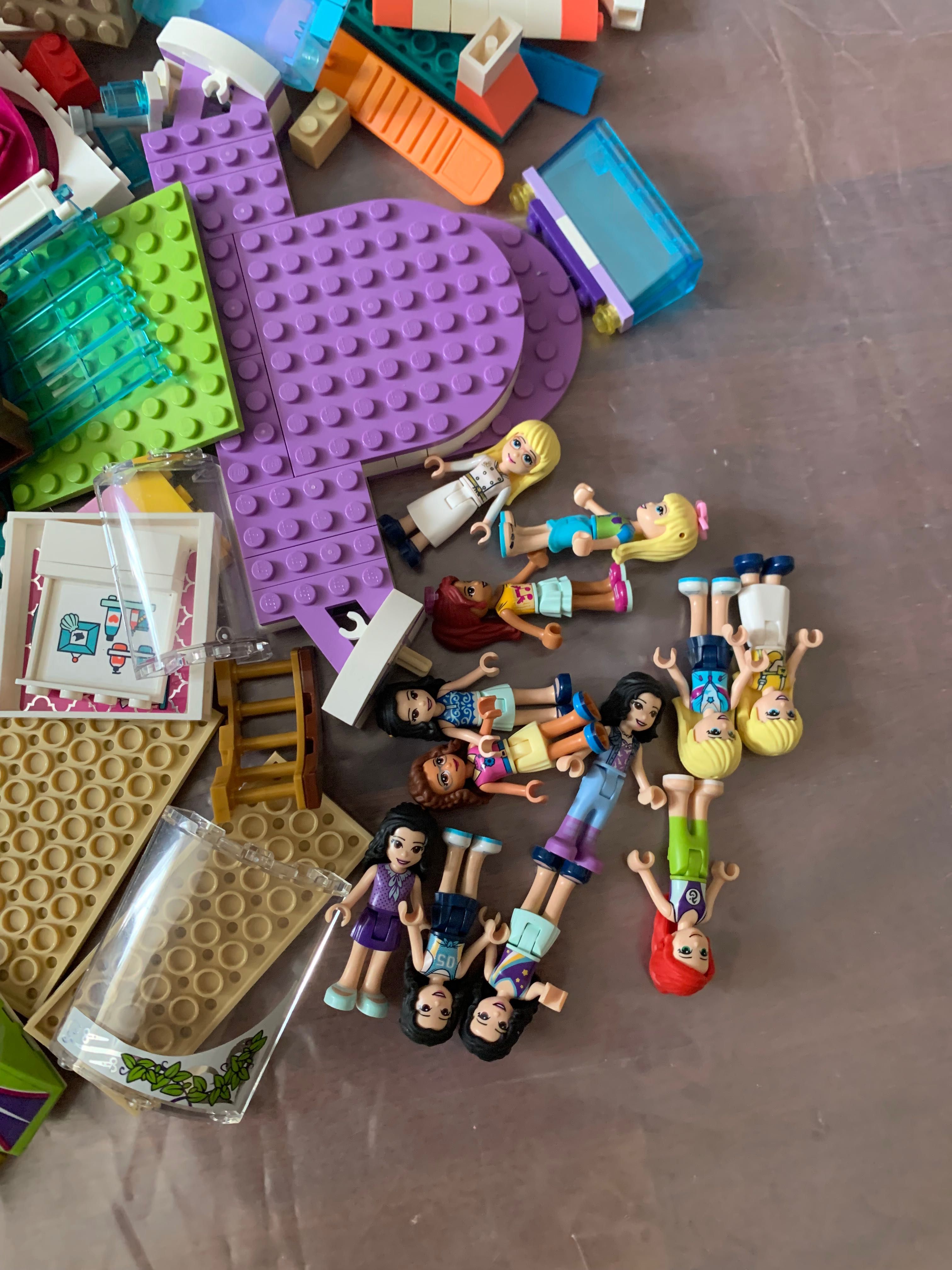 Mix klocków Lego friends