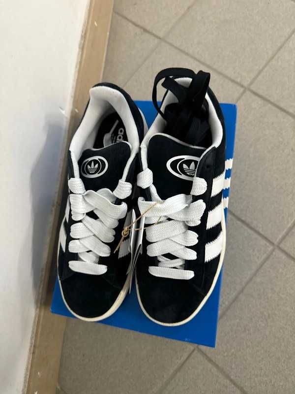 Adidas Campus 00s Black White 37