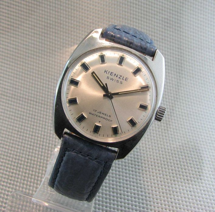Zegarek KIENZLE SWISS STAL 17 Jewels, Top stan. Swiss /Germany