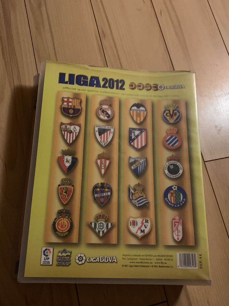 La liga 2012 cardeneta de cromos (completa)