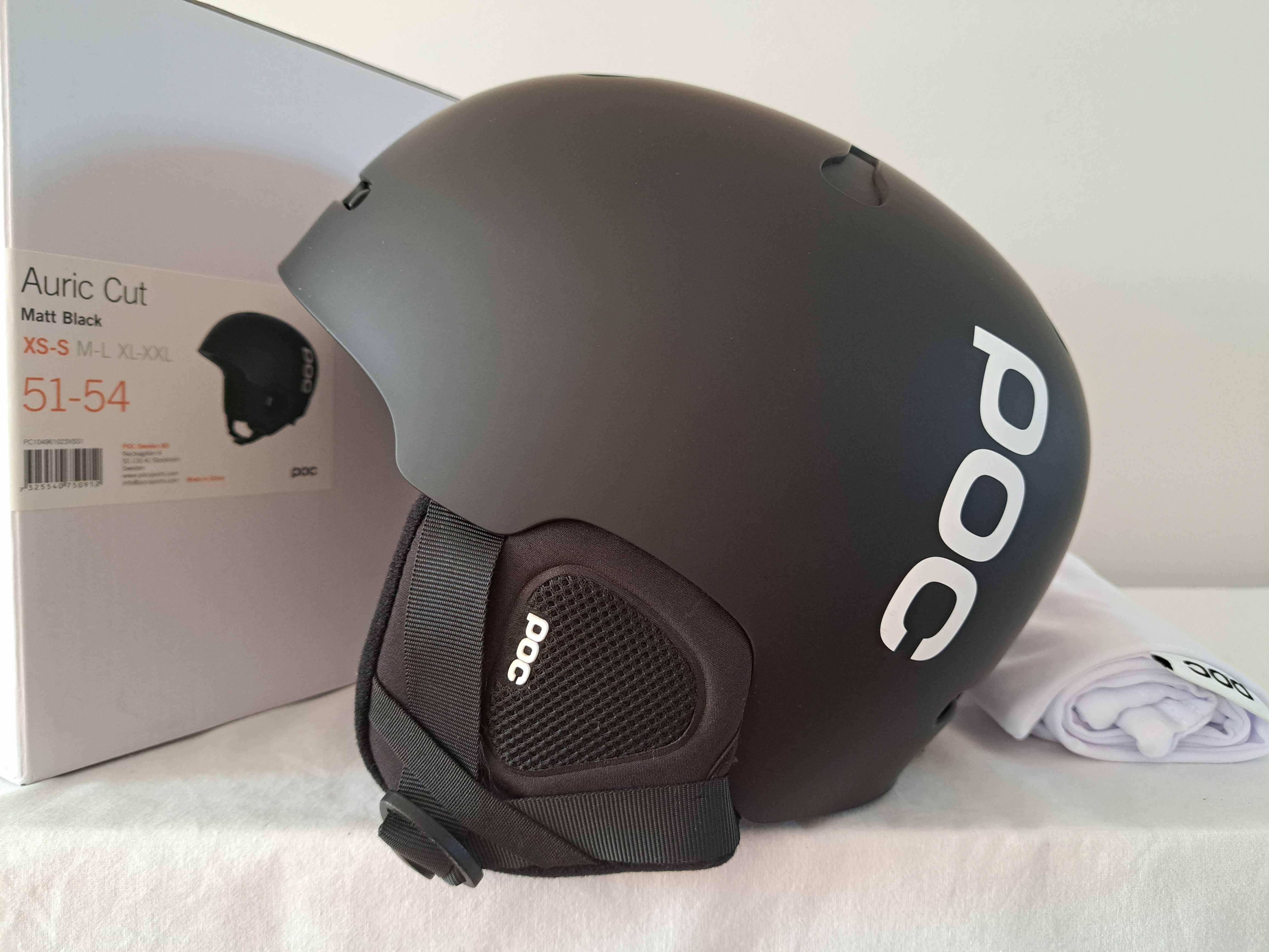 Kask narciarski POC Auric Cut Matt Black XS/S 51-54cm