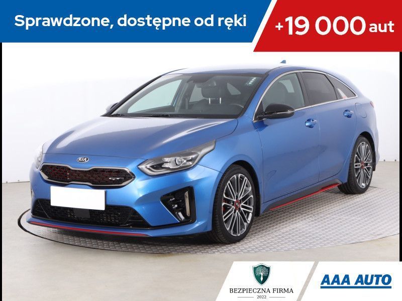 Kia ProCeed GT 1.6 T-GDI GT , Salon Polska, Serwis ASO, Automat, Skóra, Navi,