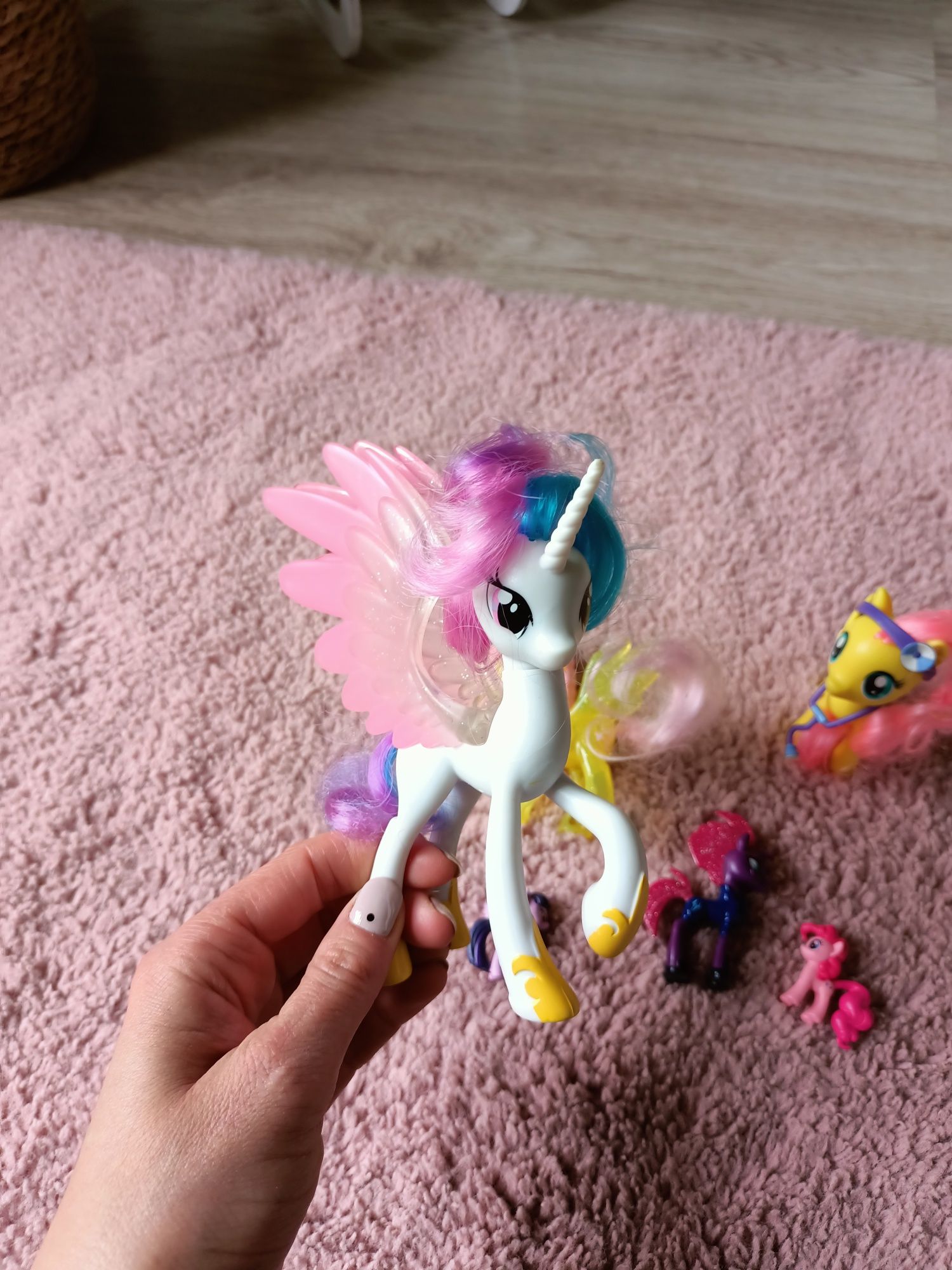 Zestaw kucyki my little pony księżniczka celestia i inne