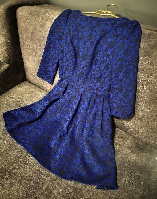 Вечірня Сукня синього кольору Розмір S-M
