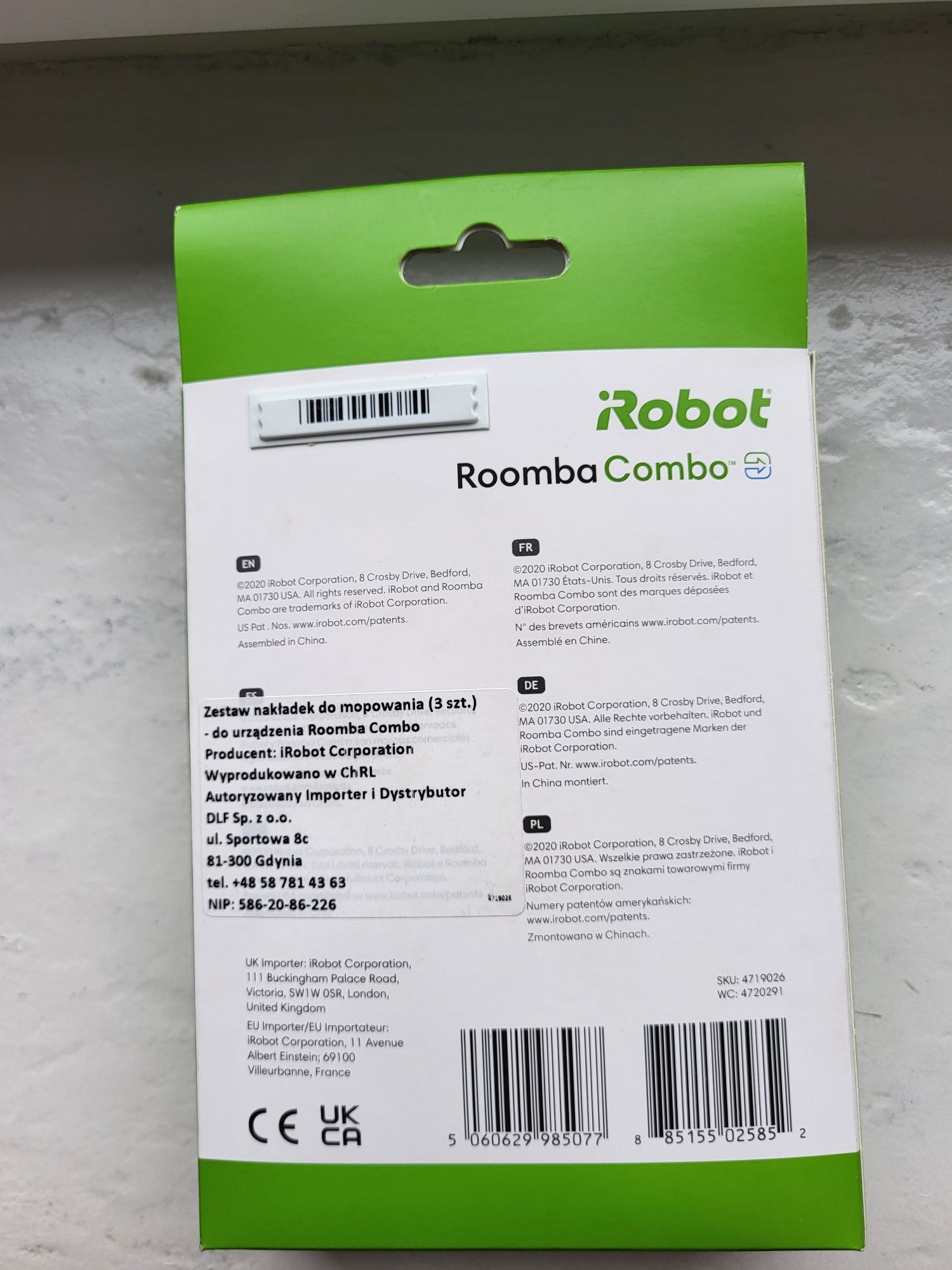 Nakładki myjące iRobot Combo