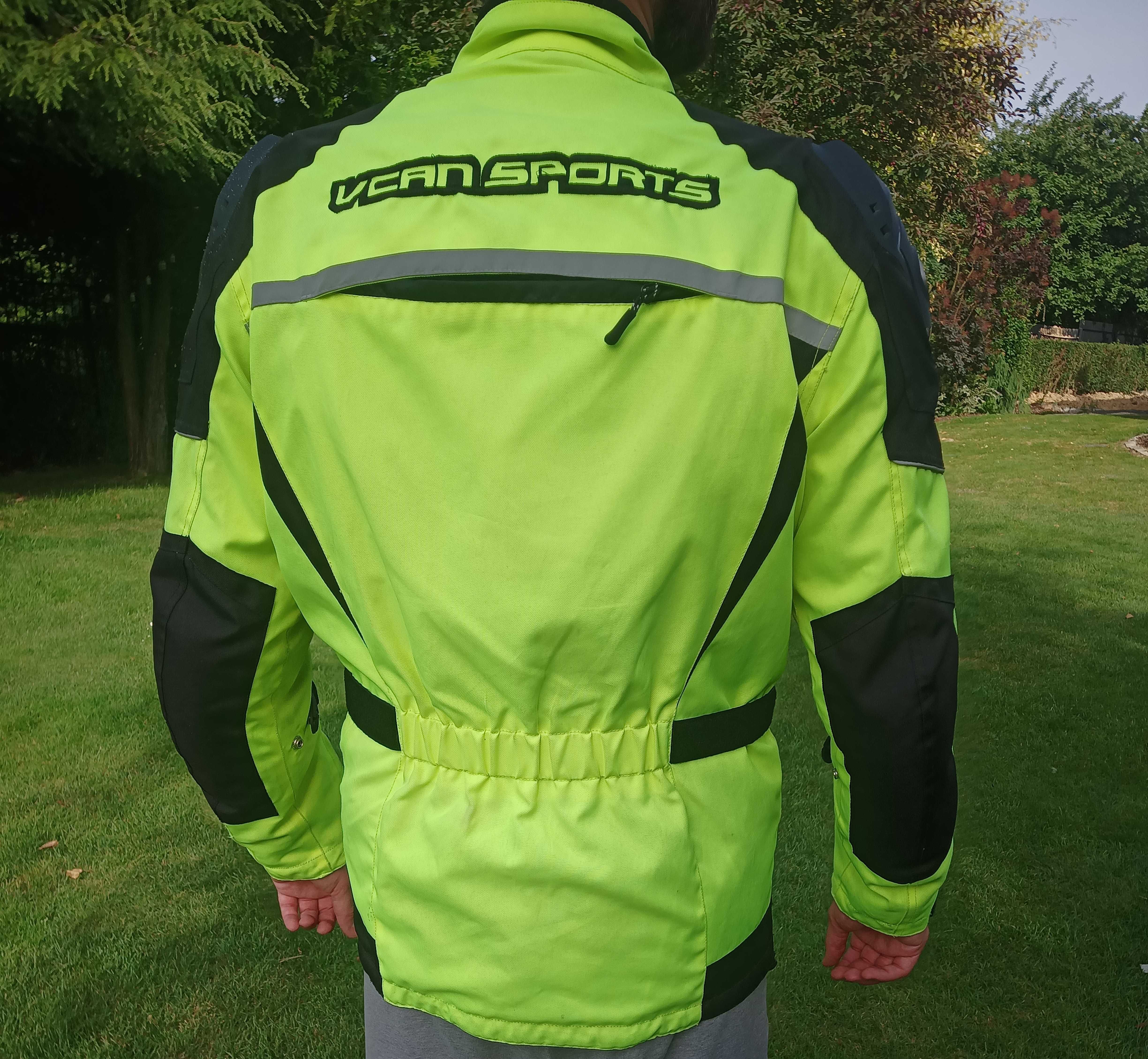 Kurtka motocyklowa V CAN fajna fluo