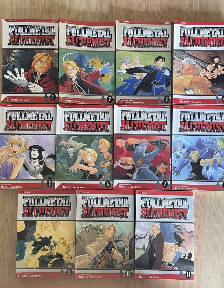 Manga Fullmetal Alchemist 1-11