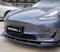 Spoiler para para-choques dianteiro de Tesla Model 3