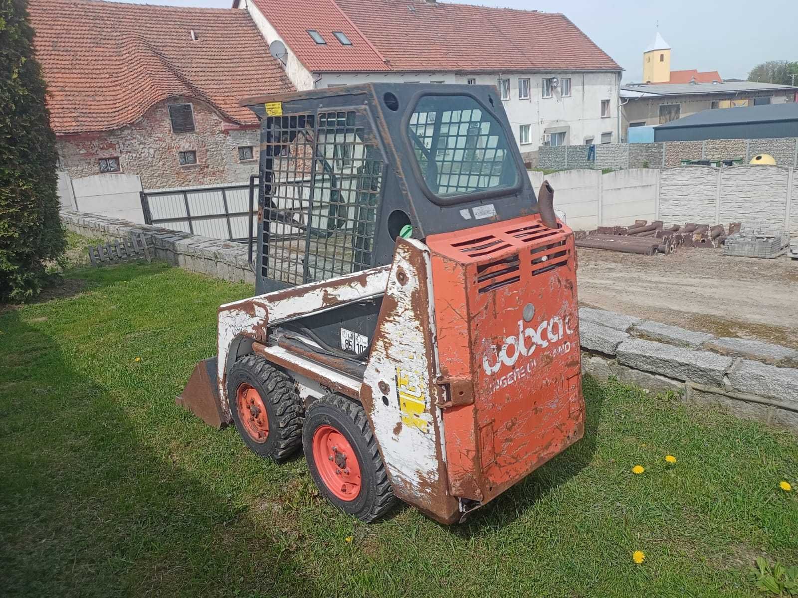 Mini ładowarka bobcat 453 szer 90cm jak weidemann schaffer z Niemiec