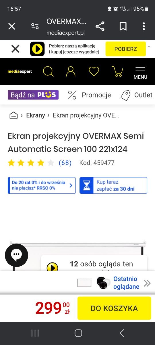 Projektor  epson tw 6250 4k android plus ekran zwijany