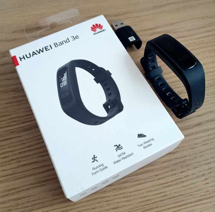 Smartwatch silicone preto Huawei