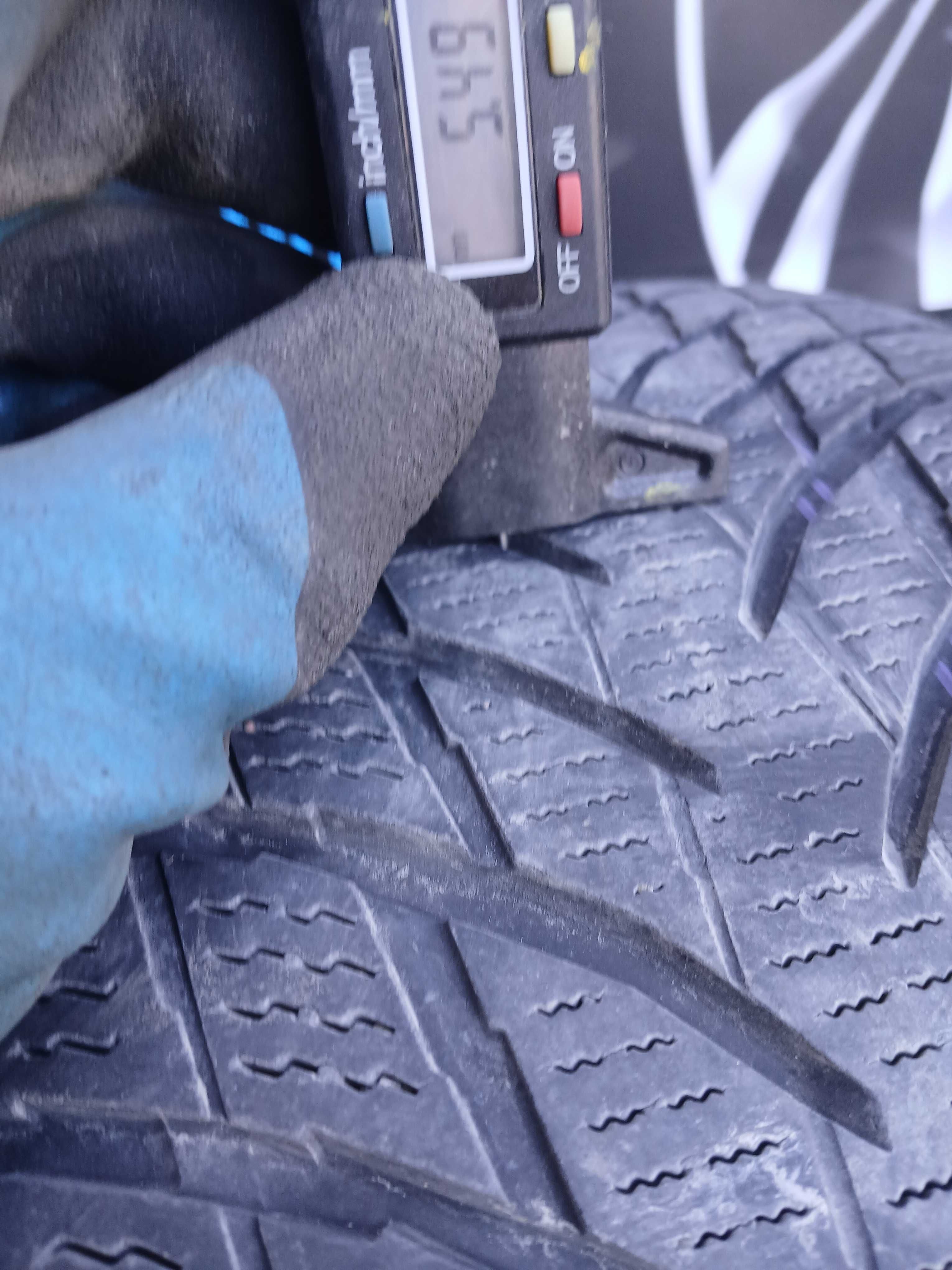 4x używane opony zimowe 215/55 R17 Nokian Gwarancja Montaż Duży wybór