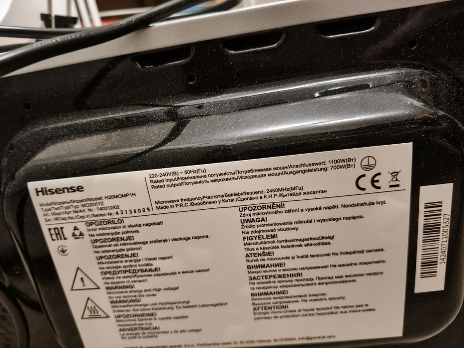 Kuchenka mikrofalowa Hisense