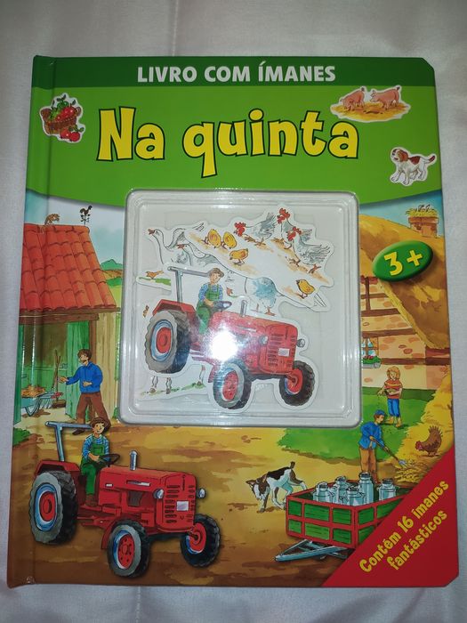 Livro magnético criança "Na Quinta" 3+ anos