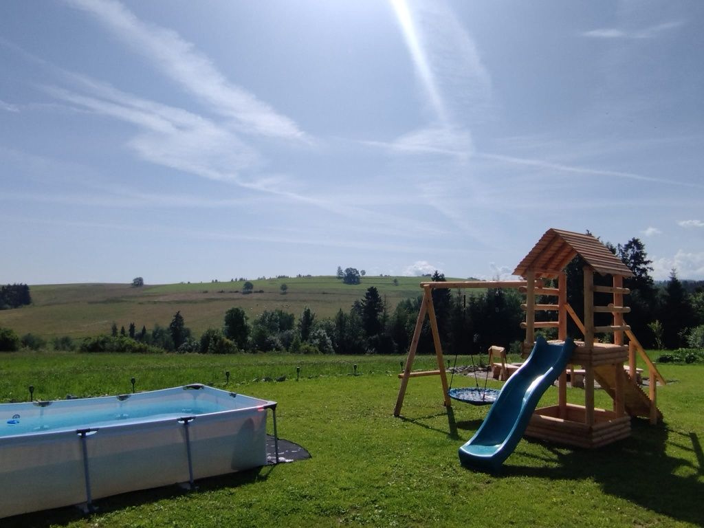 Góralski dom blisko term,kominek.
