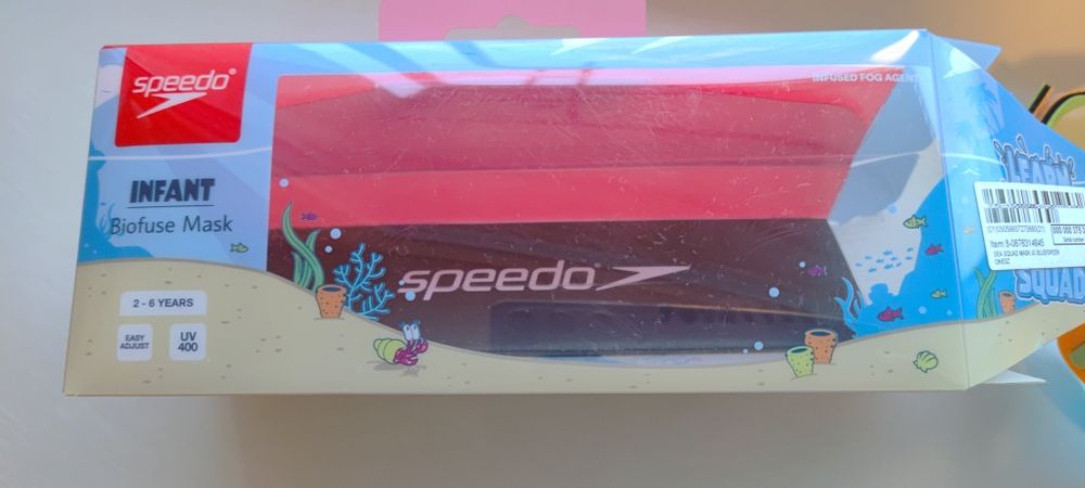 Okulary maska do plywania marki Speedo infant 2-6 lat