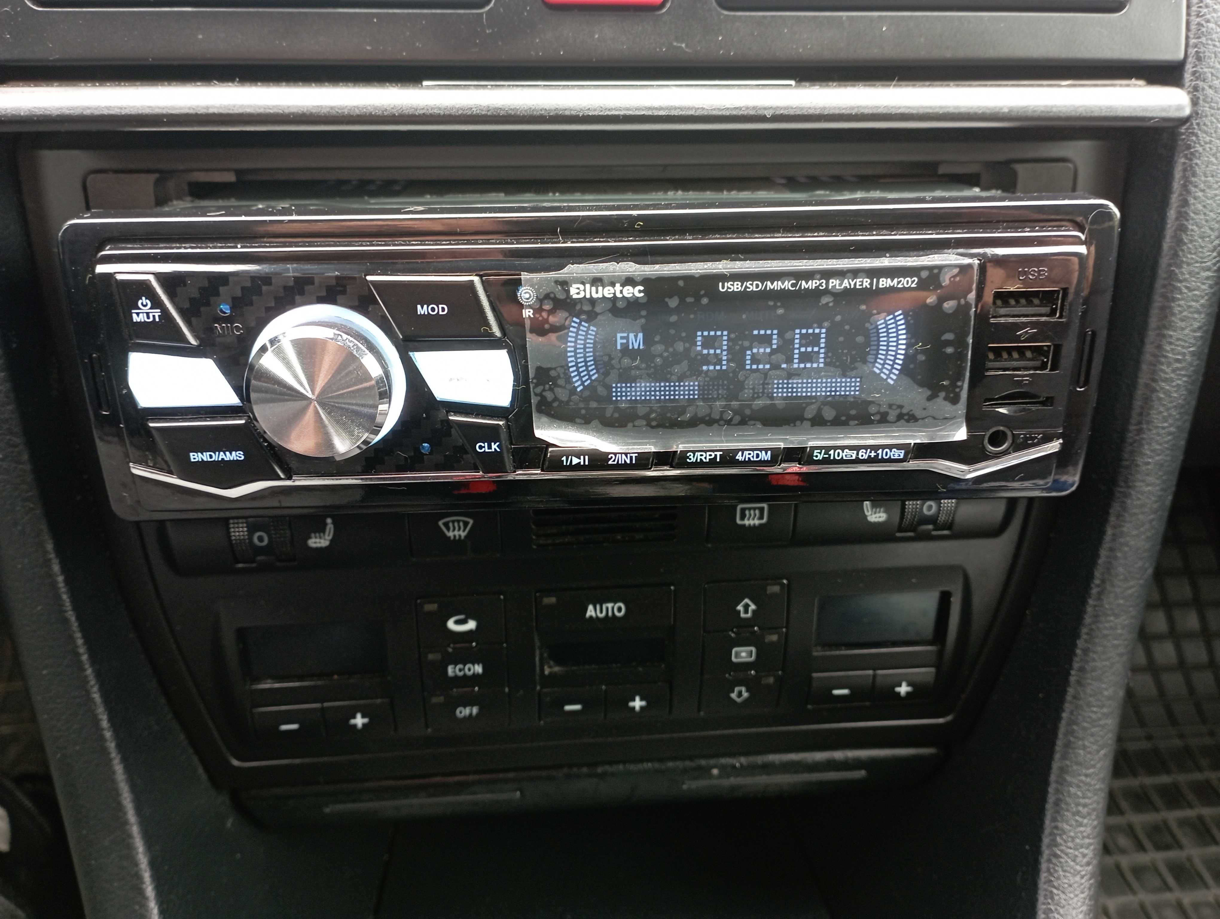 Radio Samochodowe FM Bluetooth USB SD Zestaw Głośnomówiący!